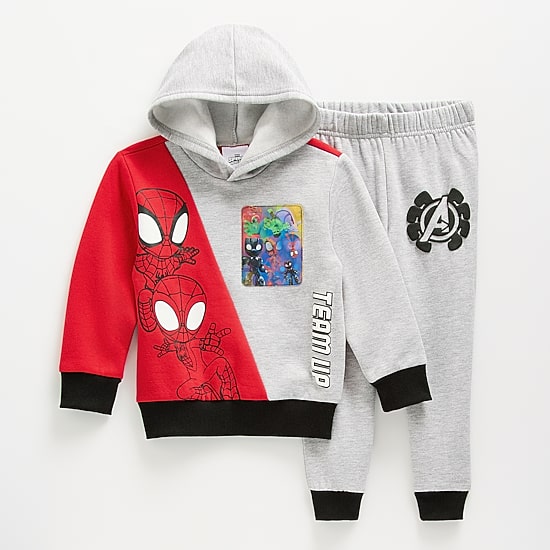 Toddler Boys Marvel Spiderman 2-pc. Pant Set