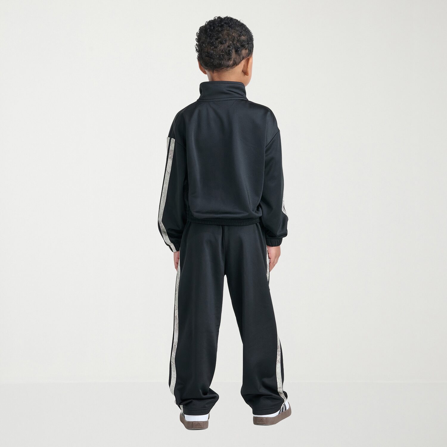 adidas Little Boys Logo Knit 2-pc. Track Suit