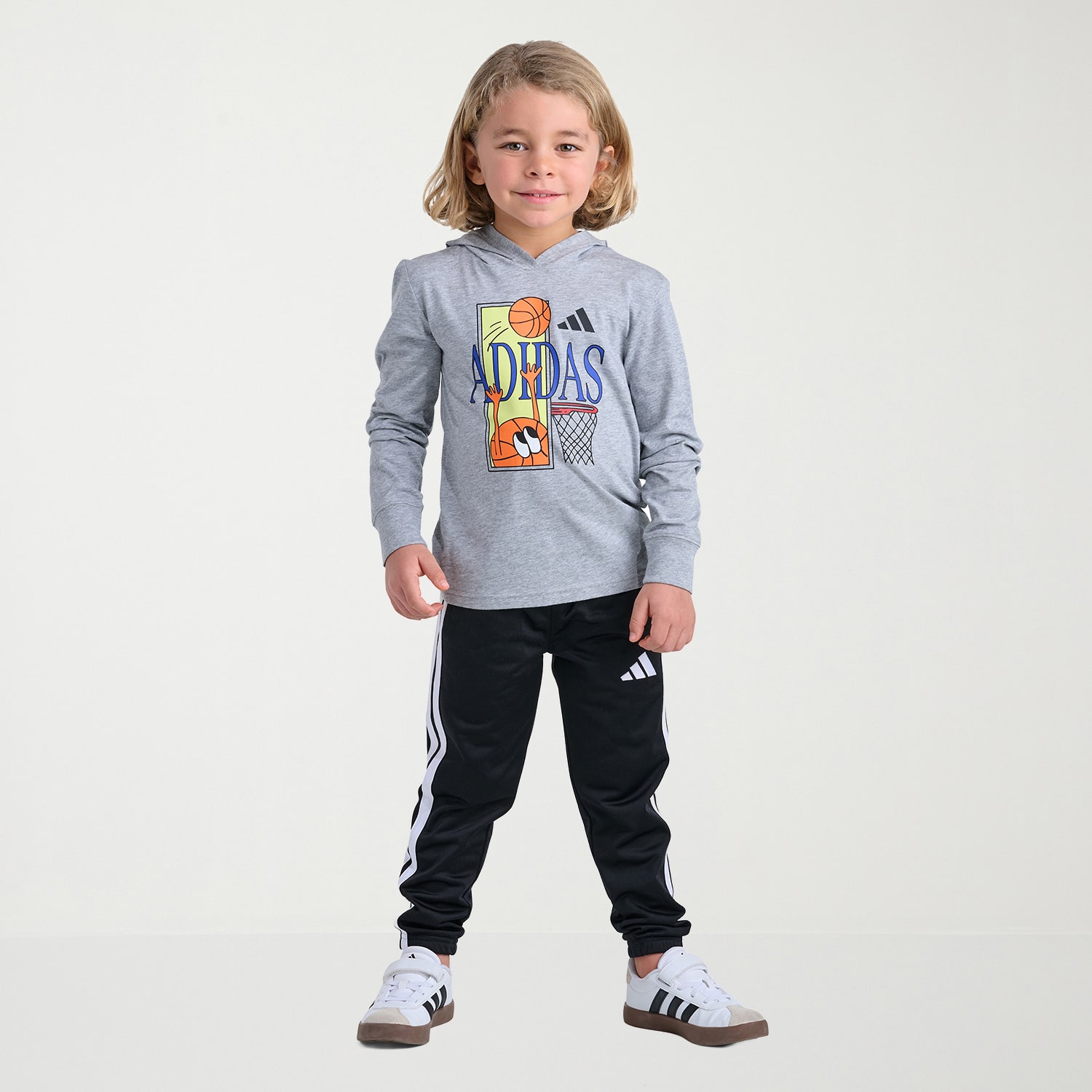 adidas Little Boys 2-pc. Pant Set
