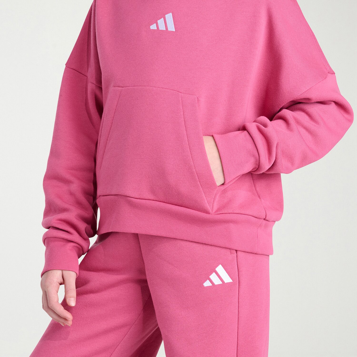 adidas Big Kid Girls Fleece 2-pc. Pant Set