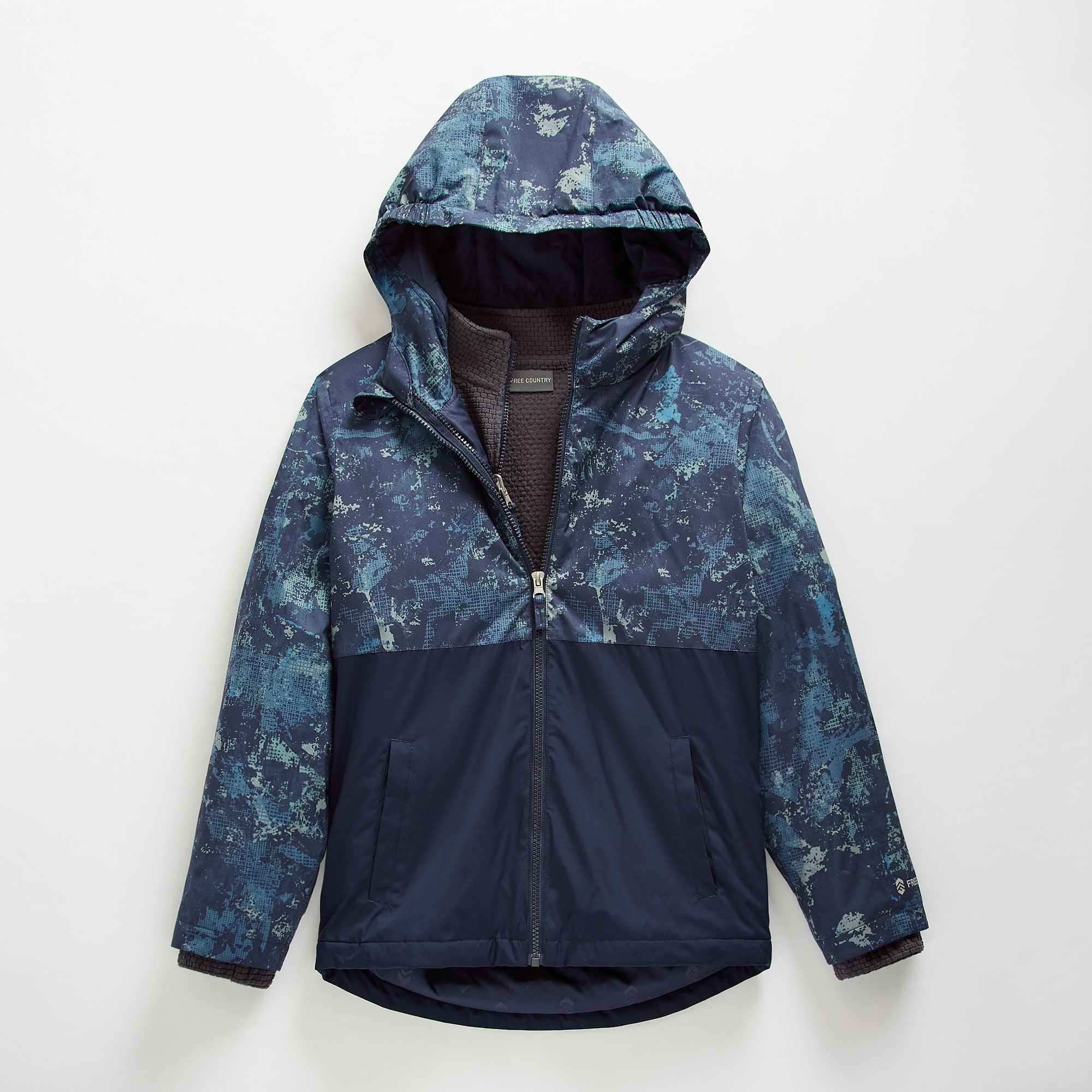 Free Country Little & Big Kid Unisex Water Resistant Midweight System Jacket