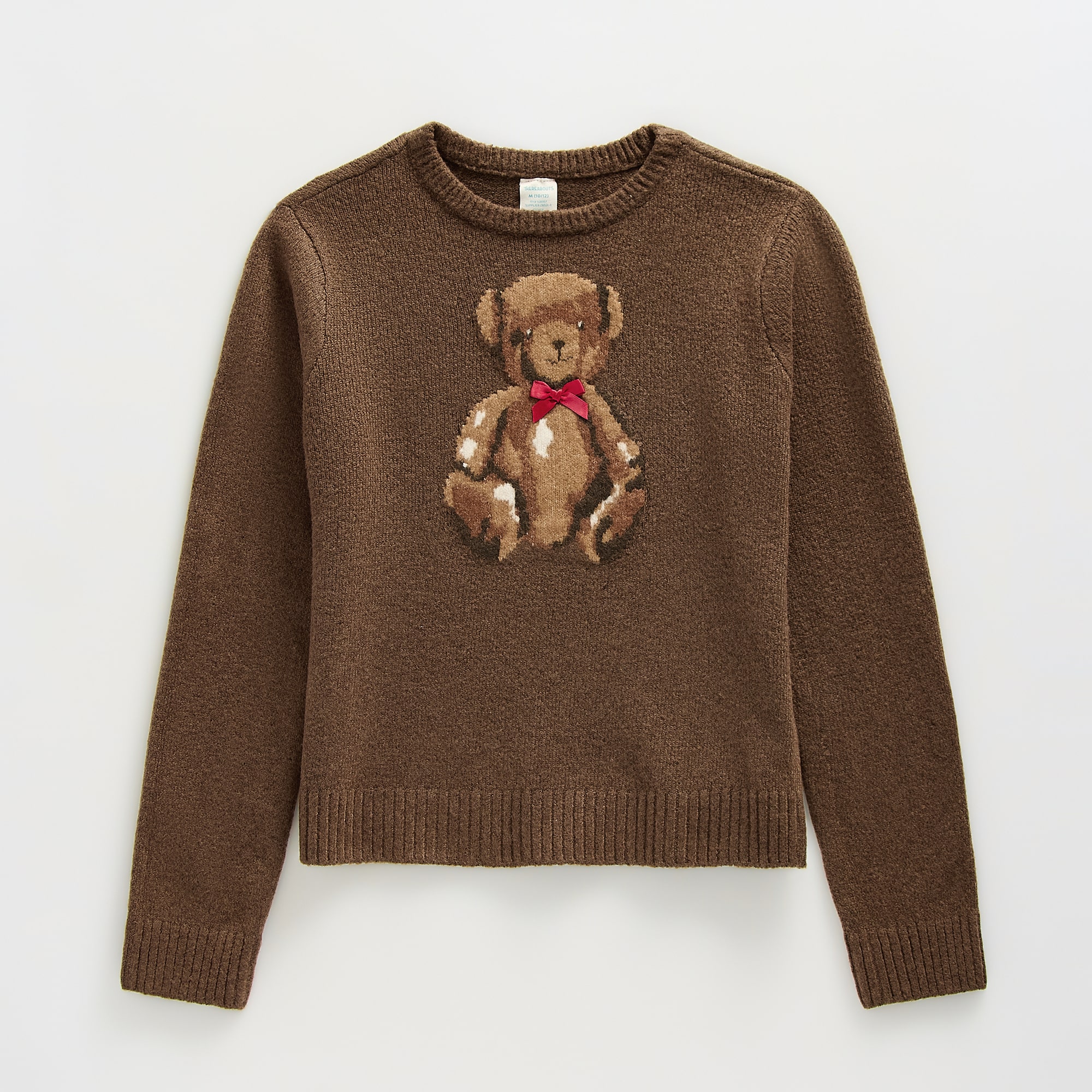 Thereabouts Little & Big Kid Girls Round Neck Long Sleeve Pullover Sweater