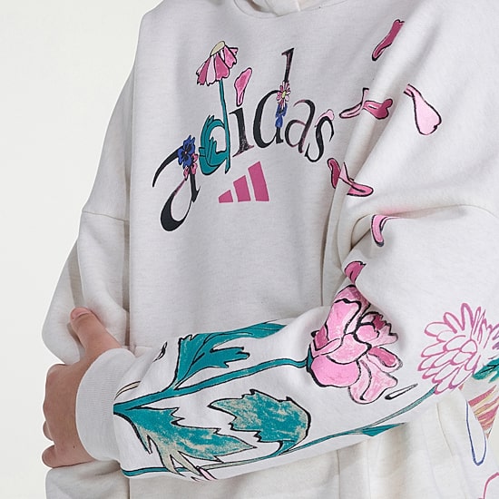 adidas Big Kid Girls Long Sleeve Active Hoodie