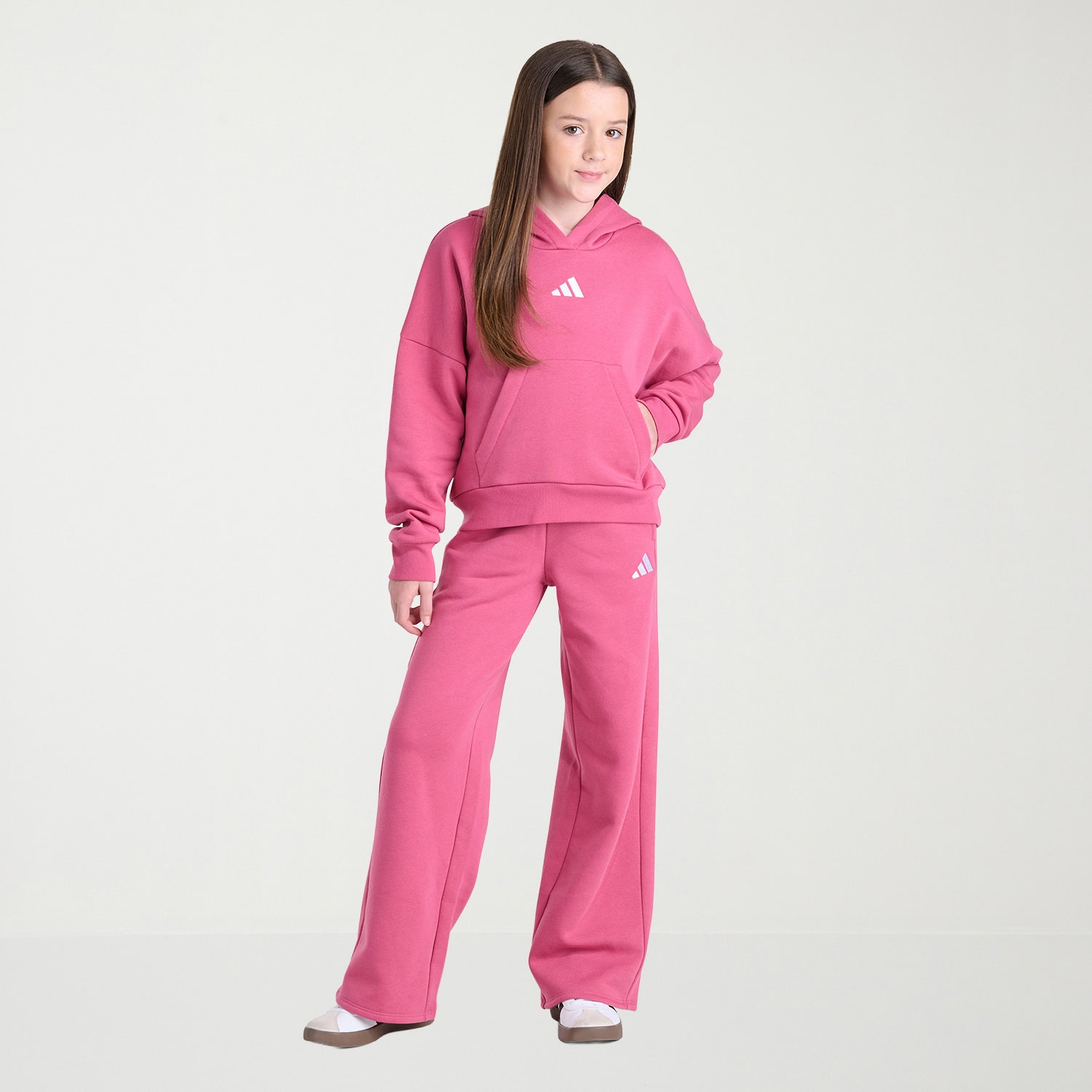 adidas Big Kid Girls Fleece 2-pc. Pant Set