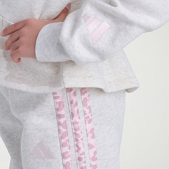 adidas Little Girls Knit 2-pc. Pant Set