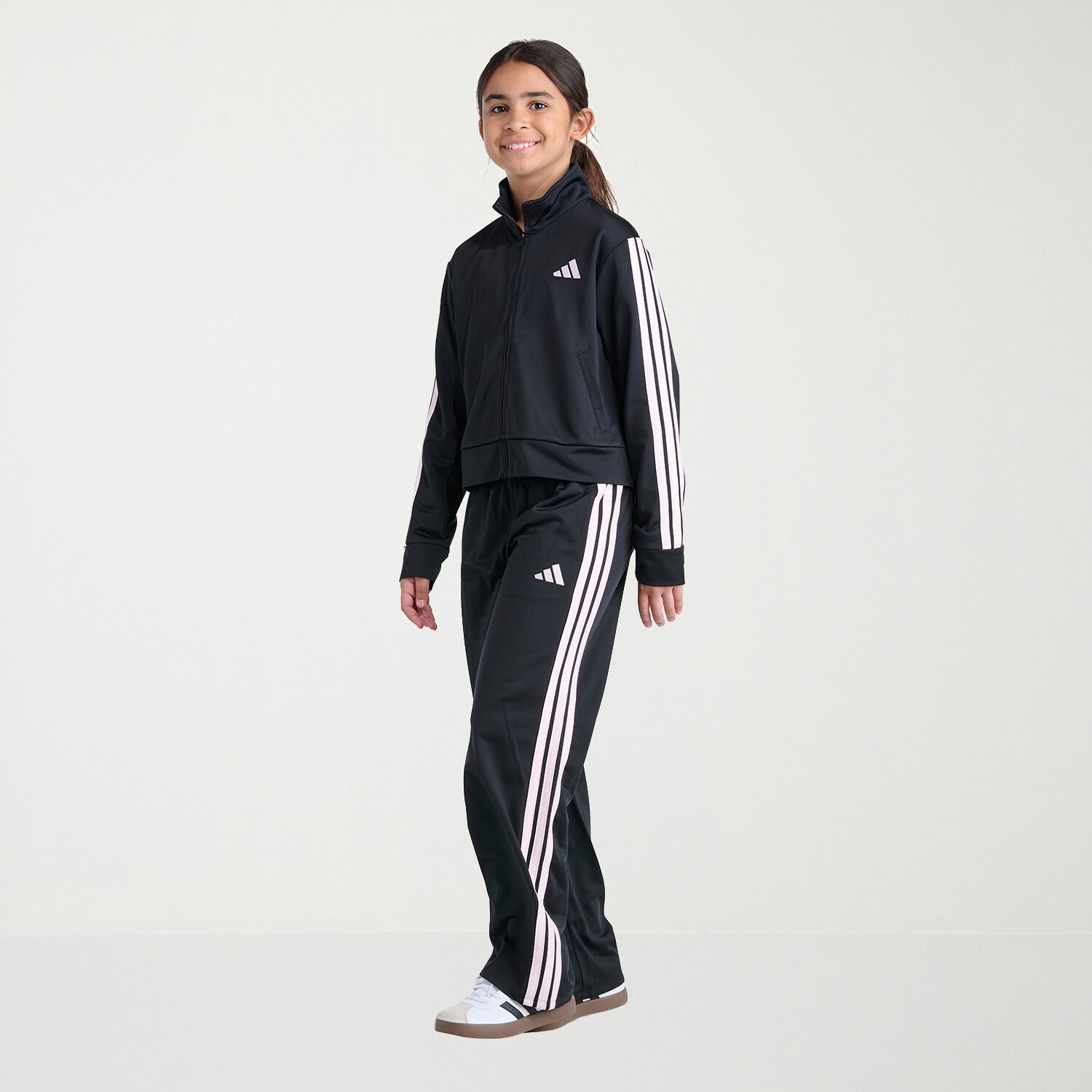 adidas Big Kid Girls Logo 2-pc. Track Suit