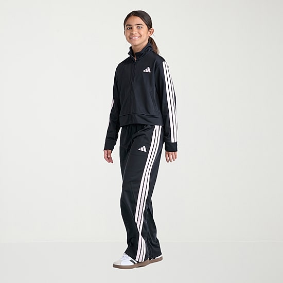 adidas Big Kid Girls Logo 2-pc. Track Suit