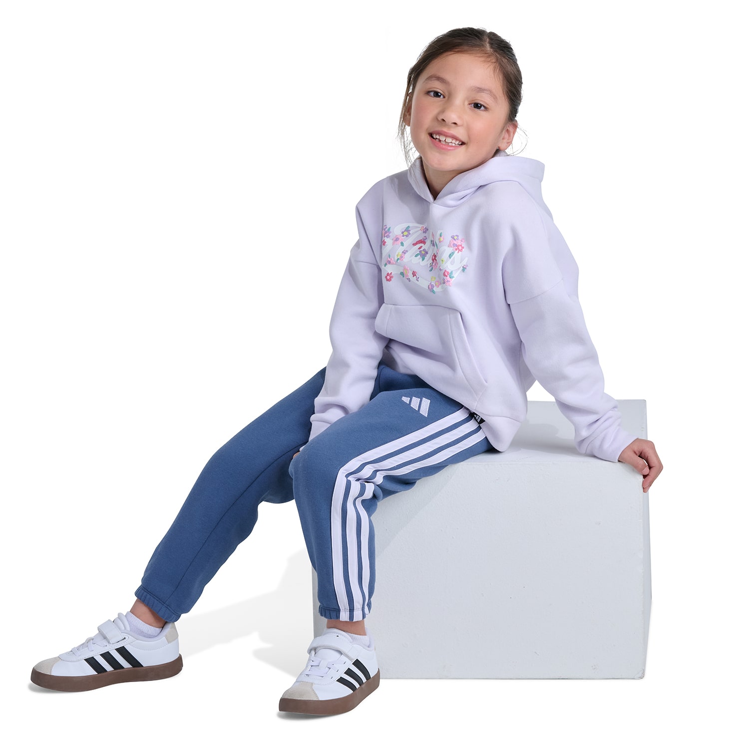adidas Little Girls 2-pc. Pant Set
