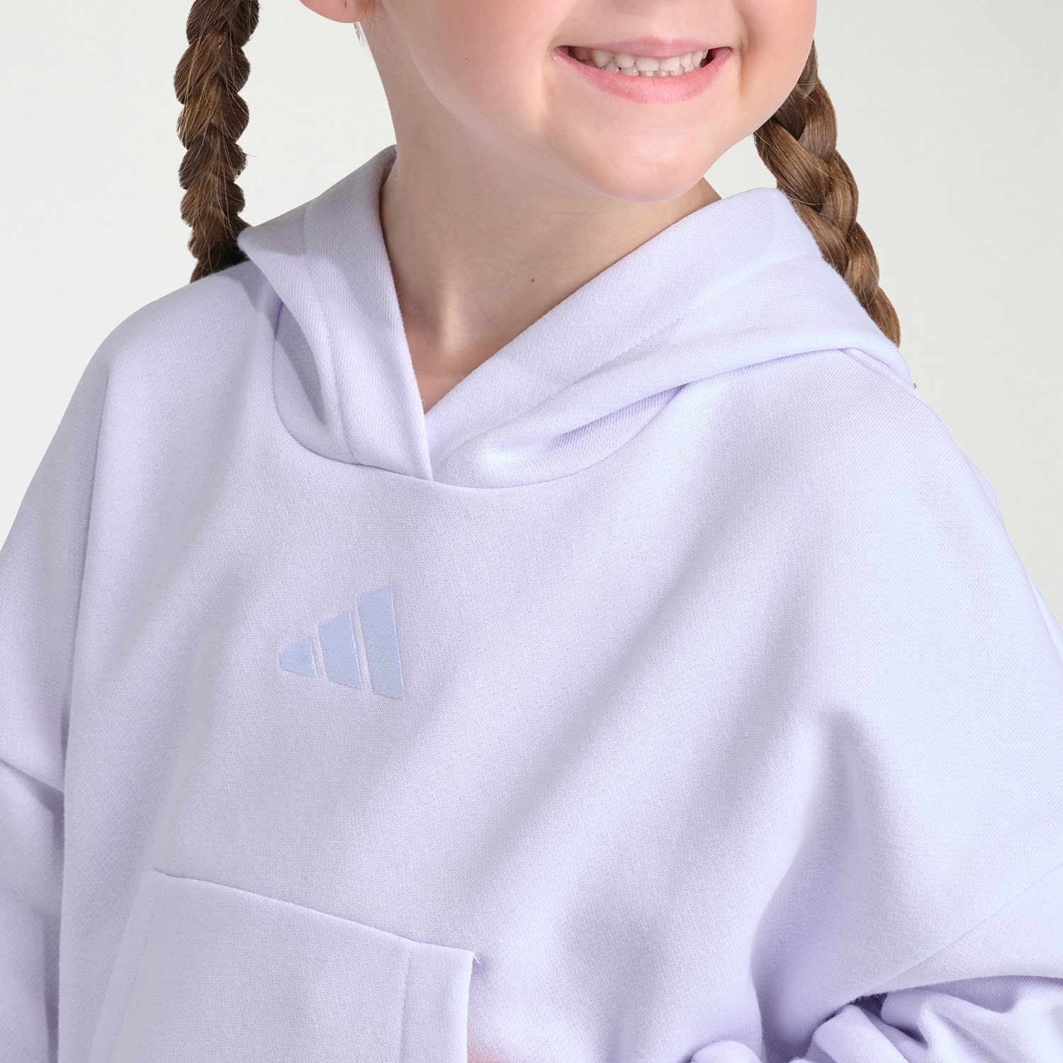 adidas Little Girls Fleece 2-pc. Pant Set