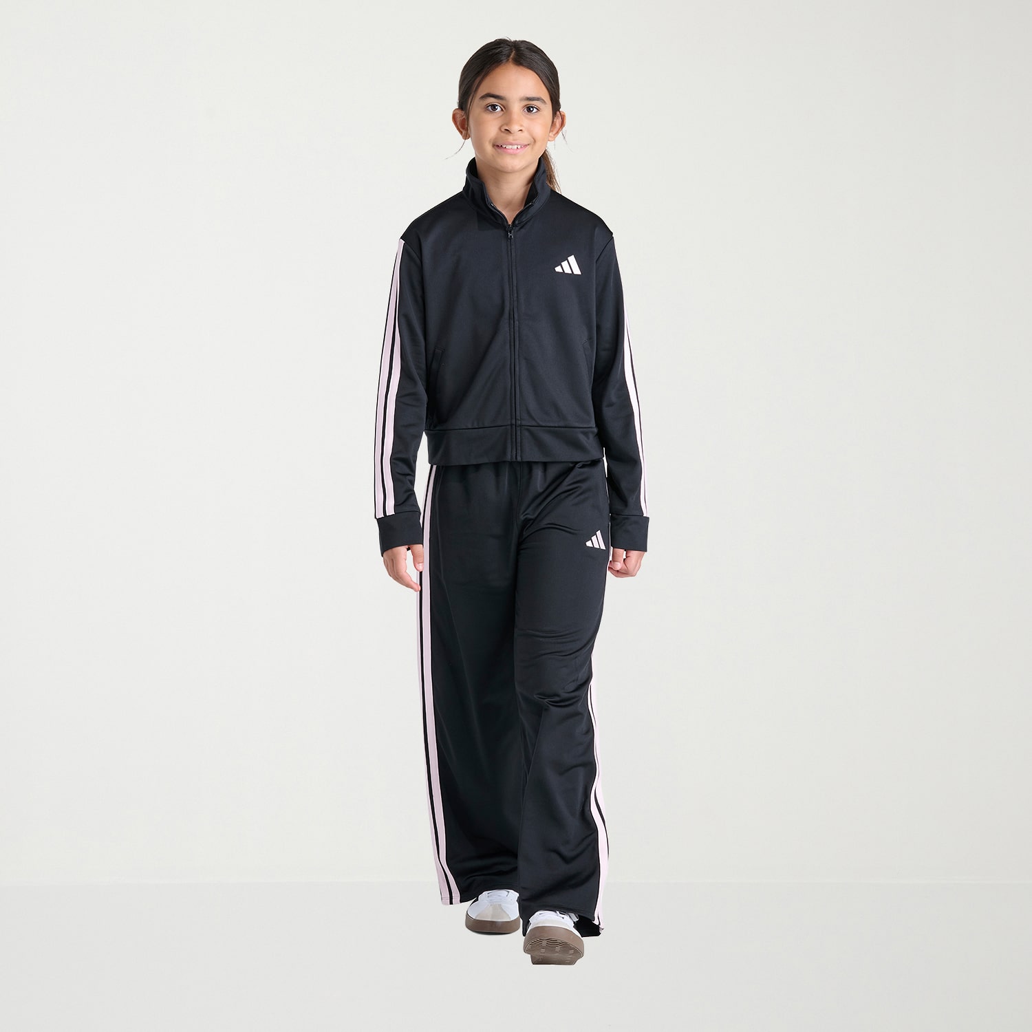 adidas Big Kid Girls Logo 2-pc. Track Suit