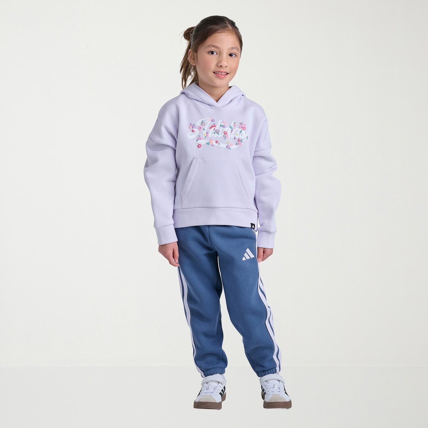 adidas Little Girls 2-pc. Pant Set