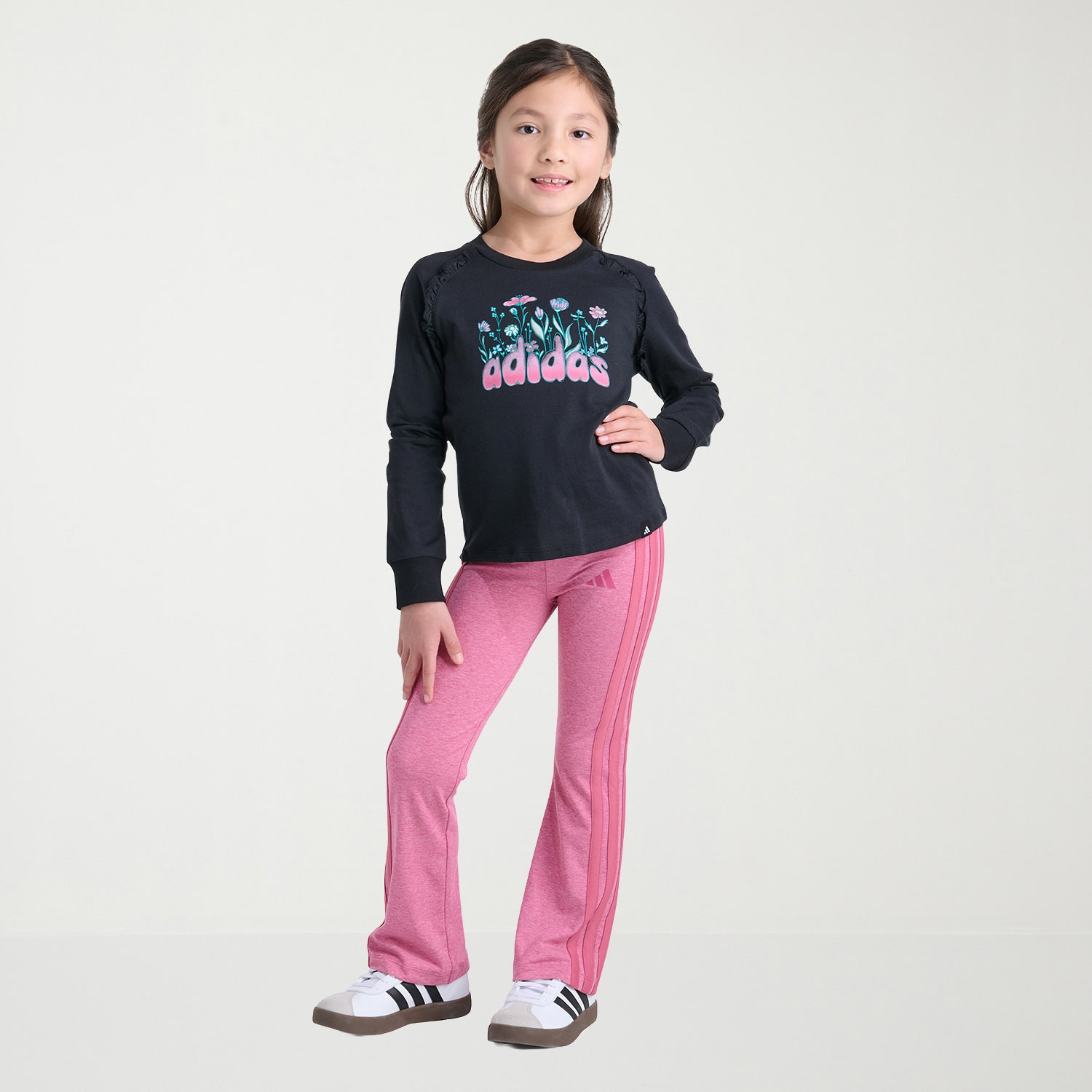 adidas Toddler Girls 2-pc. Pant Set