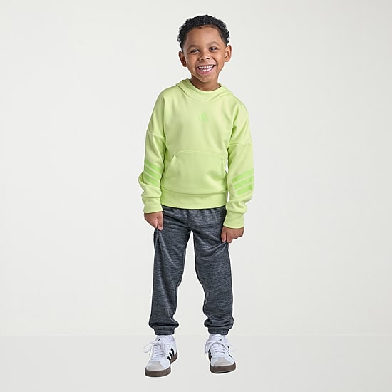 adidas Toddler Boys Fleece 2-pc. Pant Set