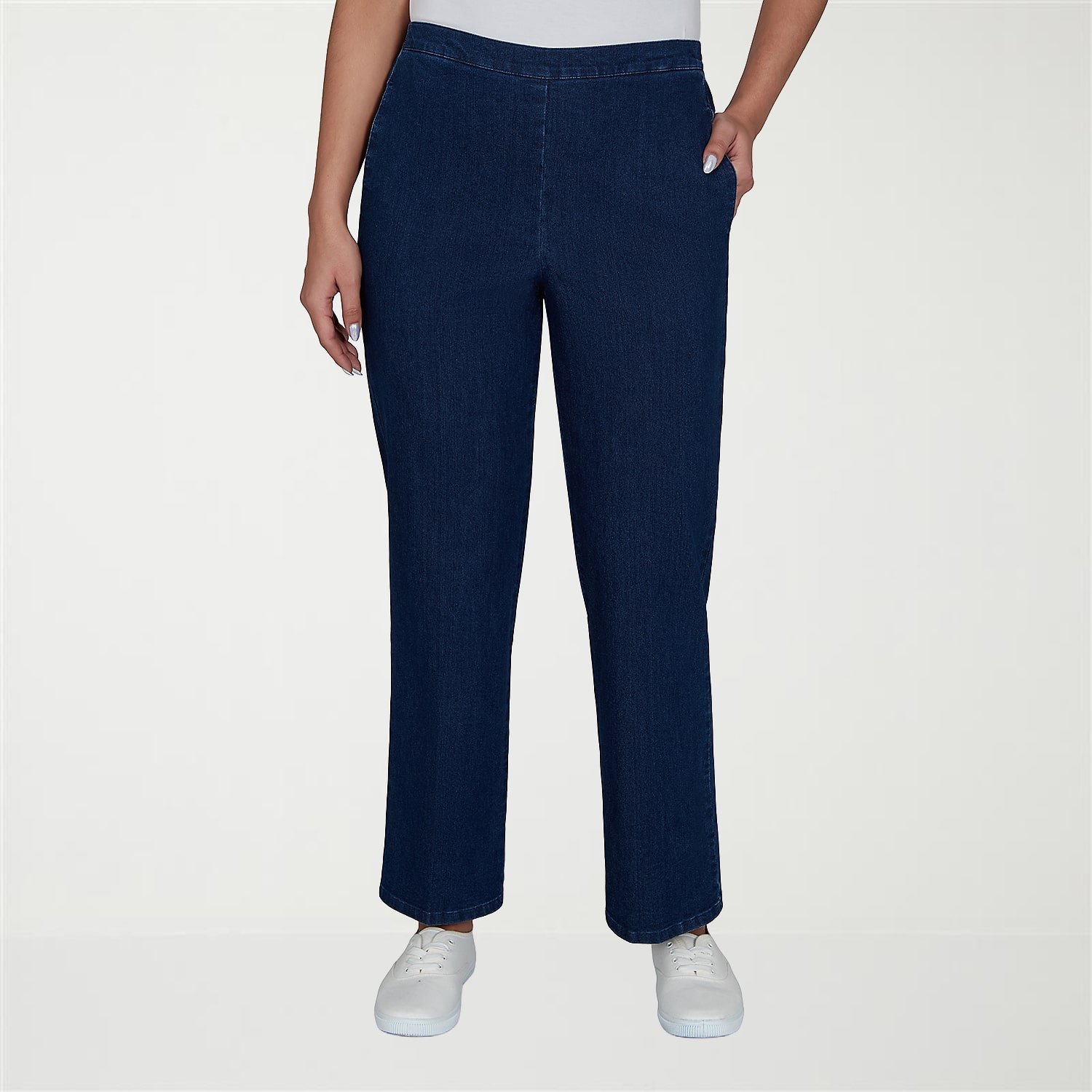 Alfred Dunner Tuscany Womens Regular Fit Jean
