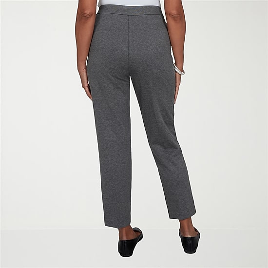 Alfred Dunner Regent Street Womens Straight Pull-On Pant