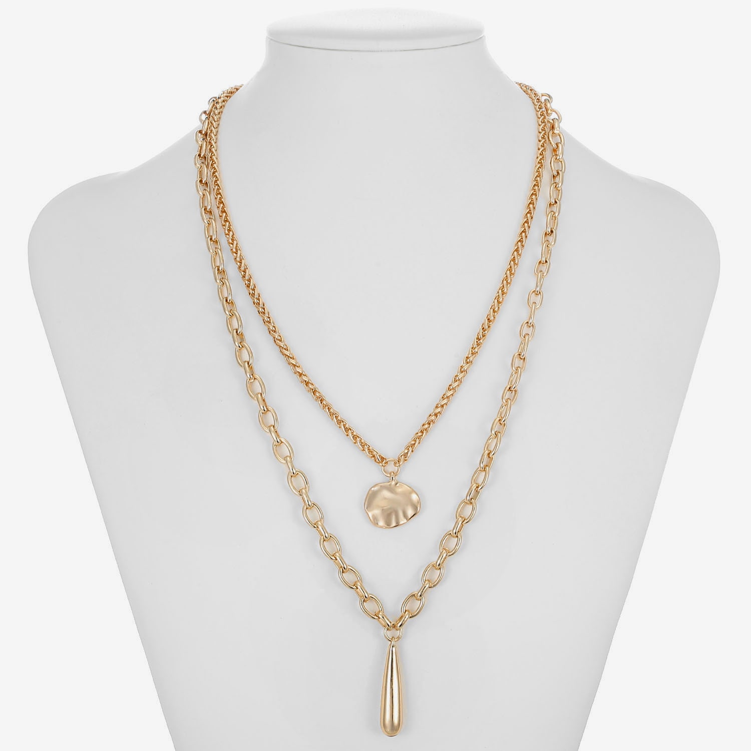 Liz Claiborne Womens Inch Collar Necklace