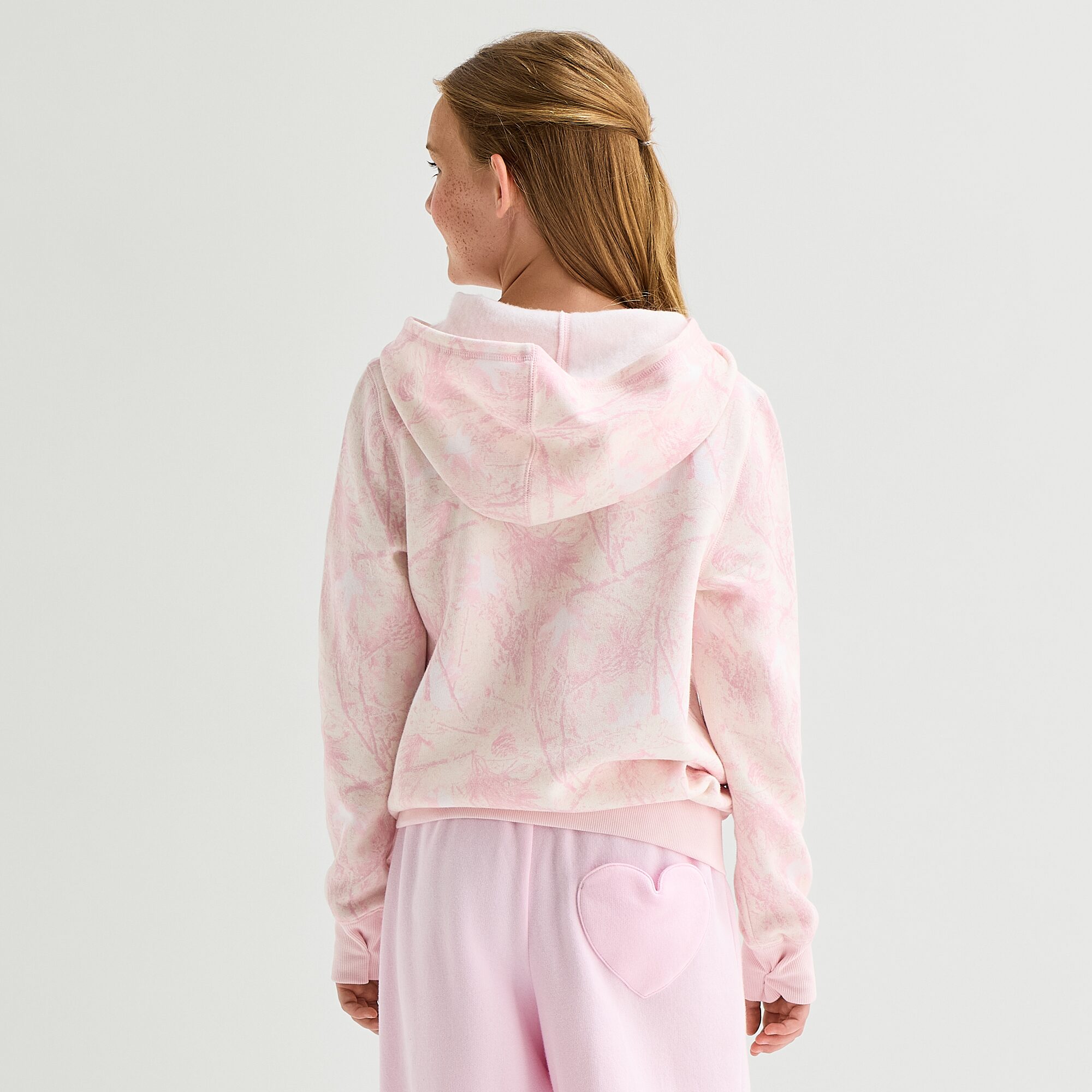 Thereabouts Little & Big Kid Girls Long Sleeve Fleece Hoodie