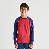 Thereabouts Little & Big Kid Boys Crew Neck Long Sleeve T-Shirt