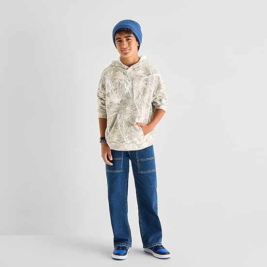 Thereabouts Little & Big Kid Boys Long Sleeve Hoodie