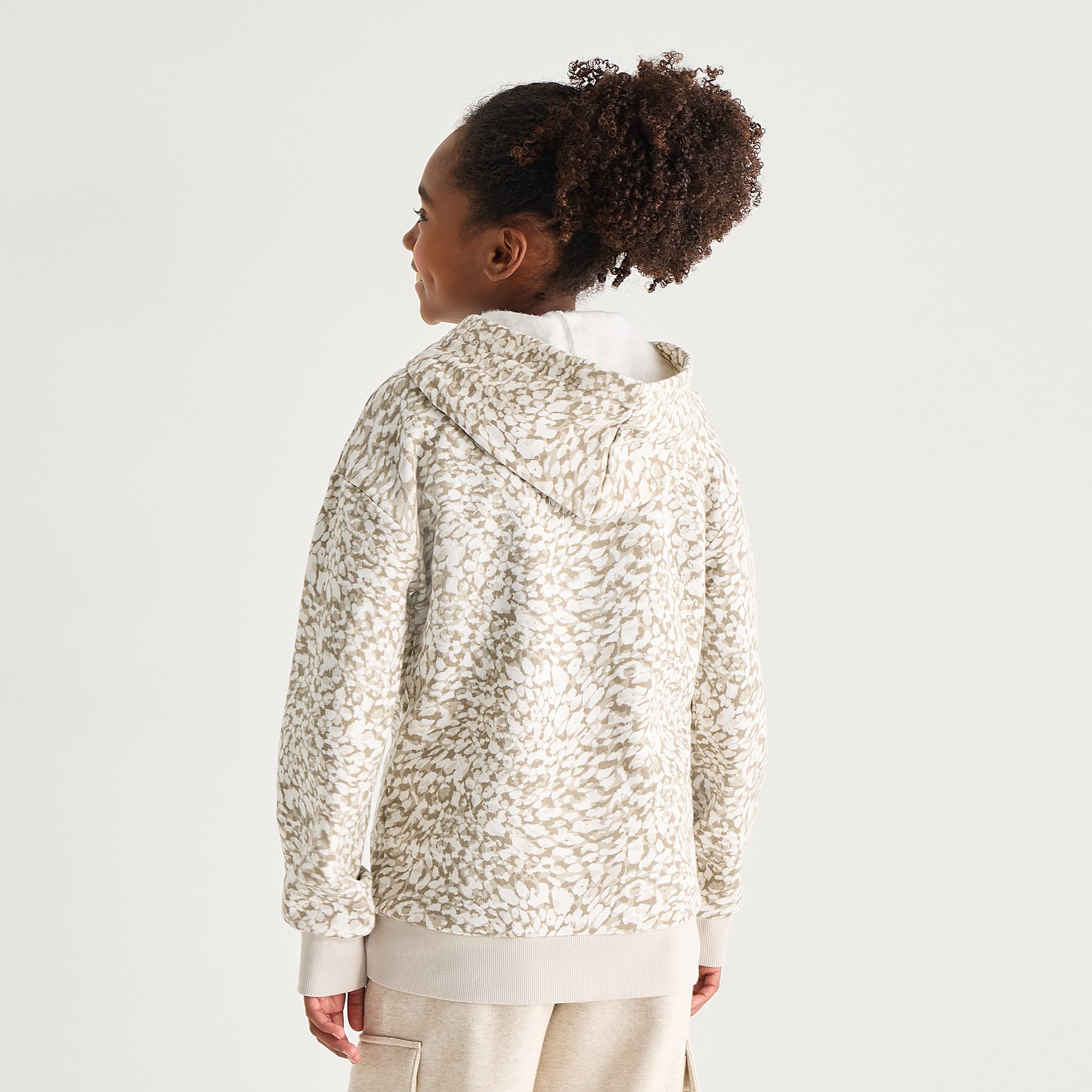 Xersion Little & Big Kid Girls Long Sleeve Fleece Active Hoodie