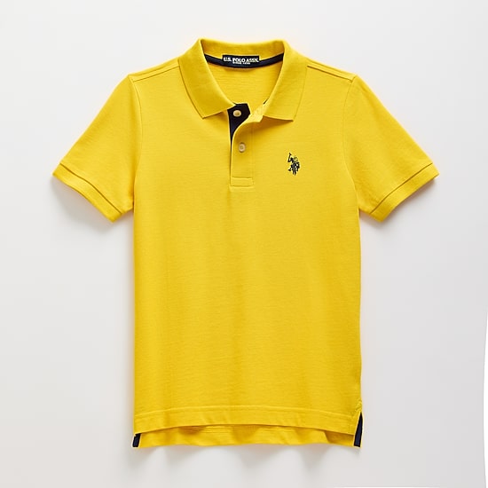 U.S. Polo Assn. Little & Big Kid Boys Short Sleeve Regular Fit Embroidered Polo Shirt