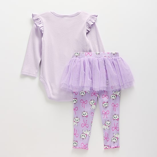 Baby Girls Marie Knit 3-pc. Pant Set