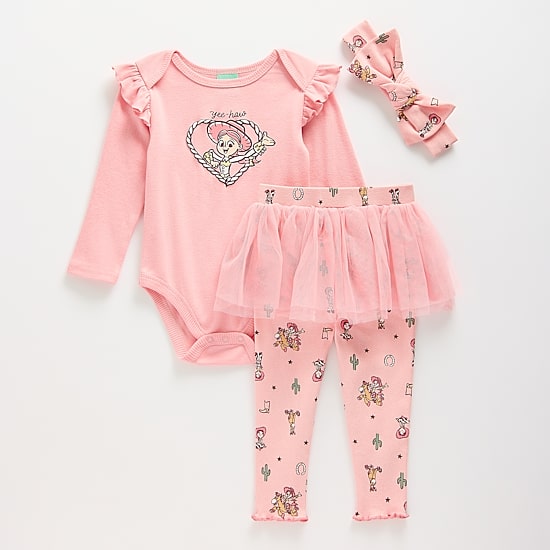 Baby Girls Toy Story Knit 3-pc. Pant Set