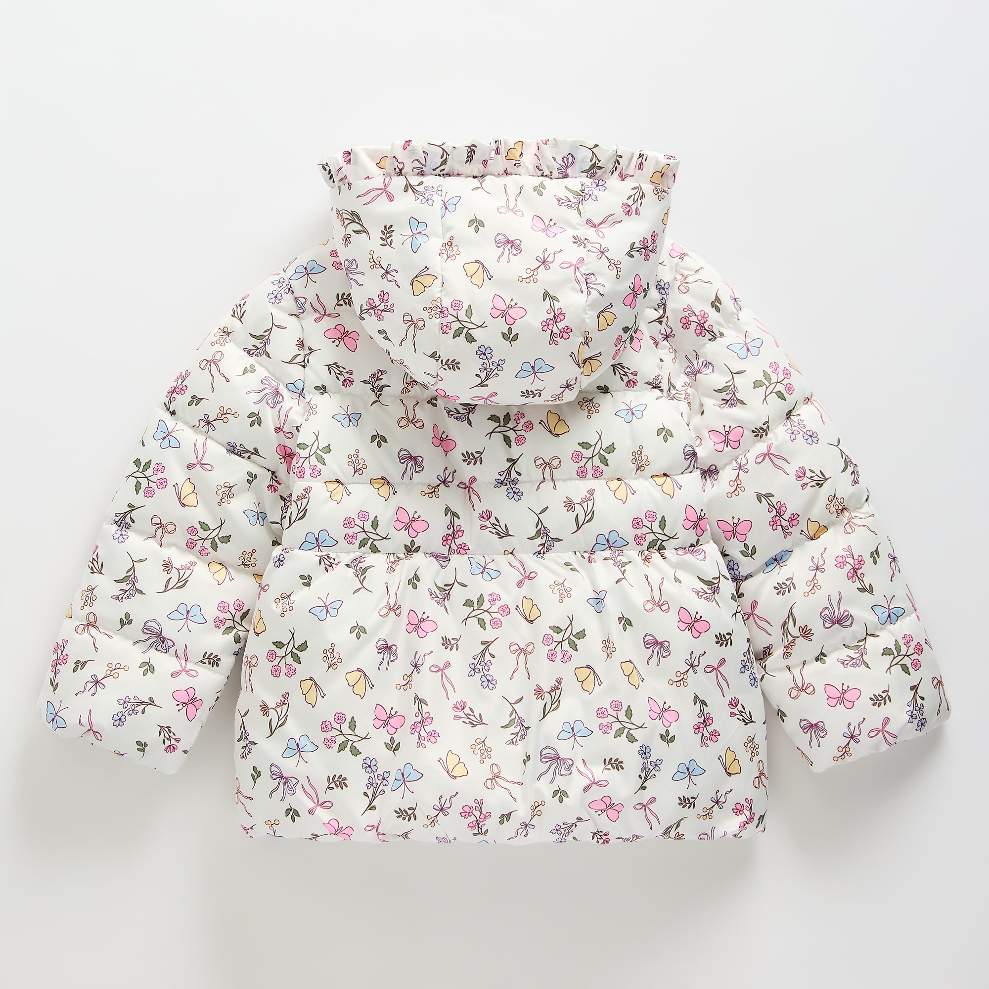 Okie Dokie Toddler Girls Adaptive Easy-on + Easy-off Midweight Puffer Jacket