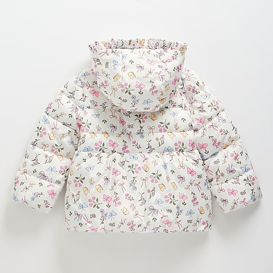 Okie Dokie Toddler Girls Adaptive Easy-on + Easy-off Midweight Puffer Jacket