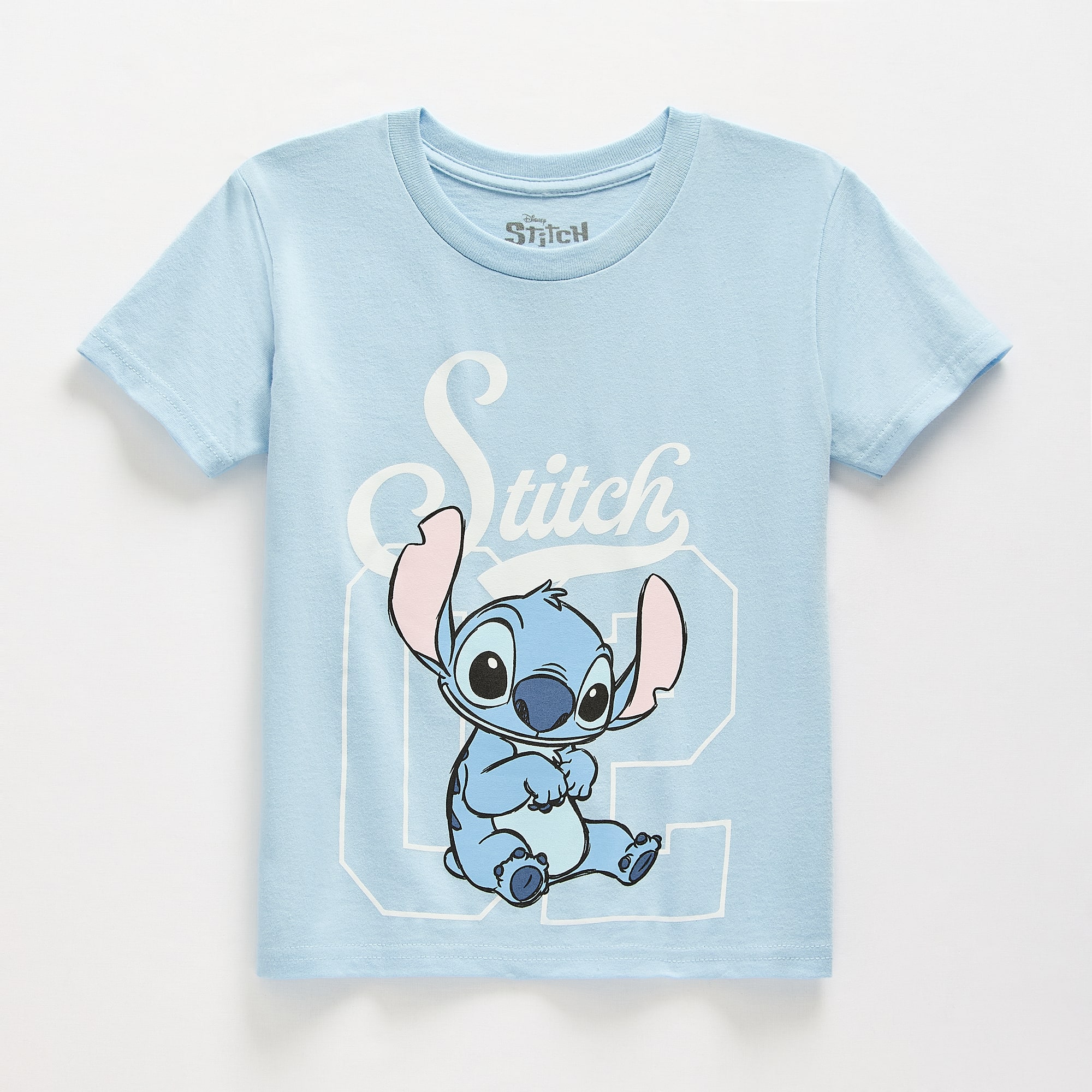 Little & Big Kid Girls Crew Neck Short Sleeve Regular Fit Graphic T-Shirt