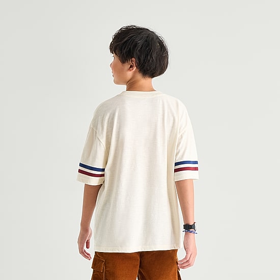 Thereabouts Little & Big Kid Boys Crew Neck Short Sleeve Oversized Graphic T-Shirt