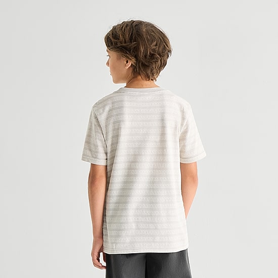 Thereabouts Textured Little & Big Kid Boys Crew Neck Short Sleeve T-Shirt