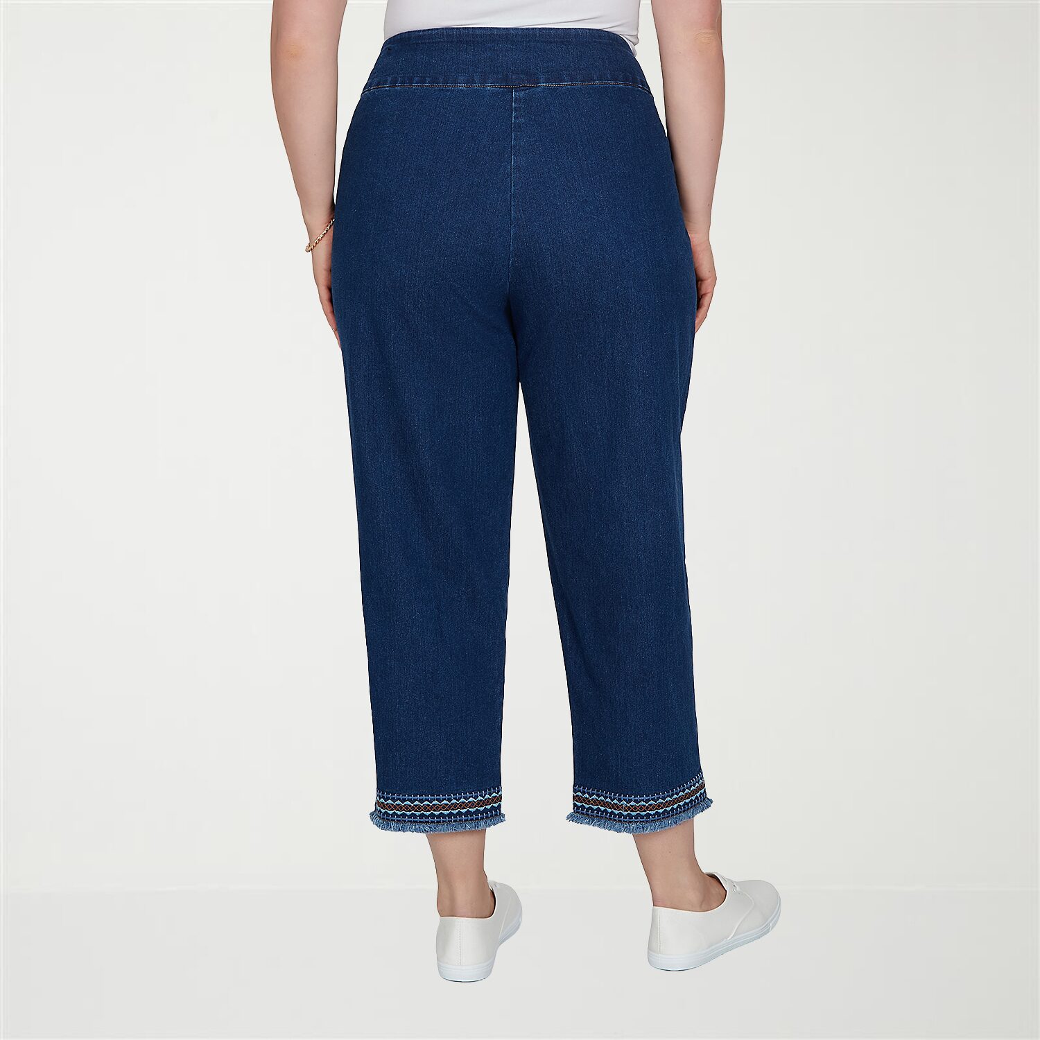 Alfred Dunner Tuscany Womens - Plus Straight Leg Jean