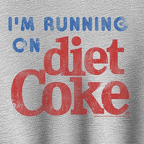 Diet Coke Womens Crew Neck Long Sleeve Pullover Sweater