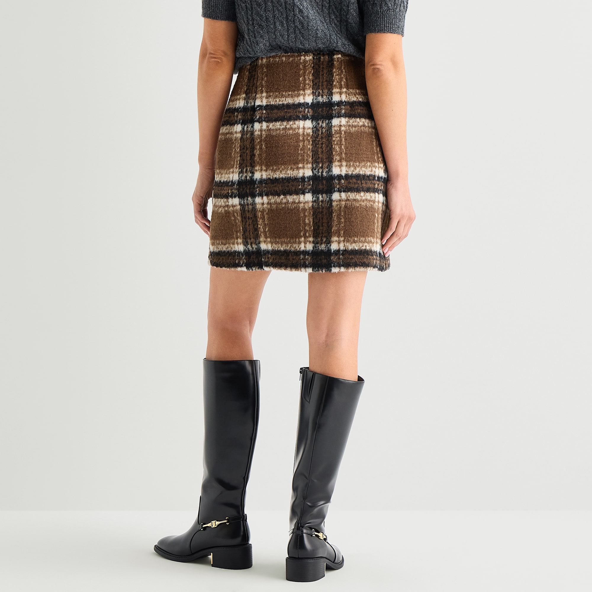 St. John's Bay Womens Mini A-Line Skirt