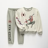 Disney Collection Little & Big Kid Boys Spiderman Fleece 2-pc. Pant Set
