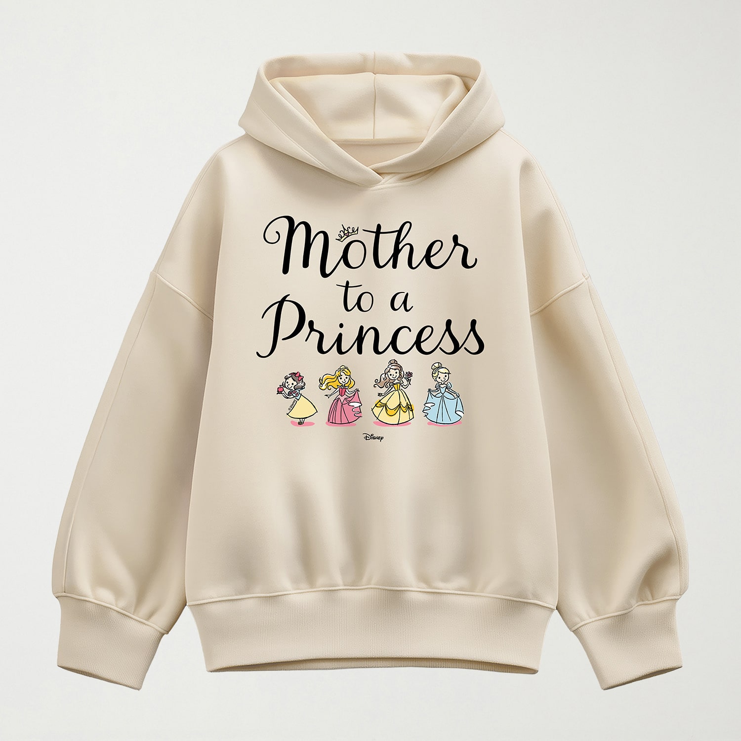 Mother To Princess Womens Crew Neck Short Sleeve Regular Fit Graphic T-Shirt