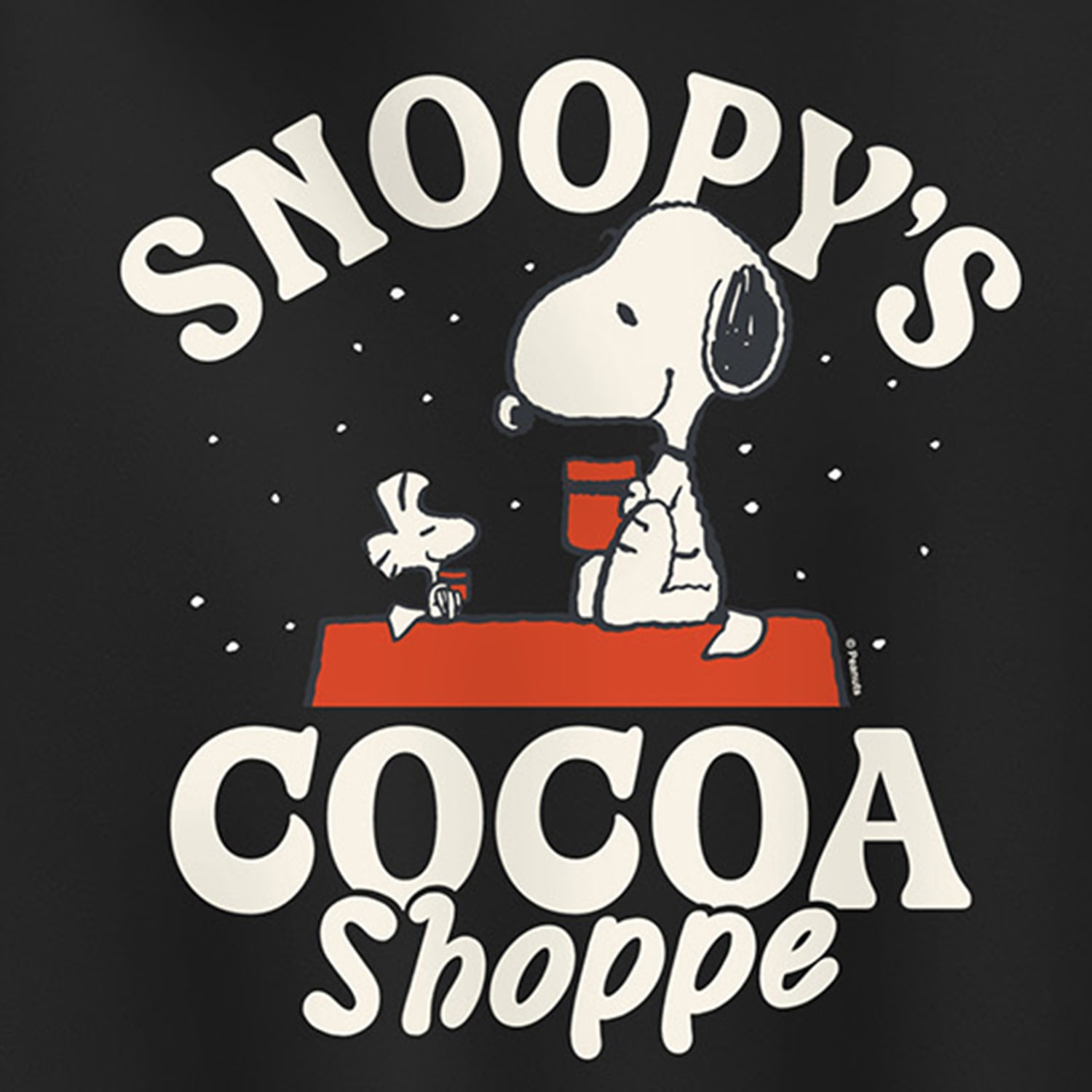 Cocoa Shoppe Womens Long Sleeve Peanuts Snoopy Hoodie