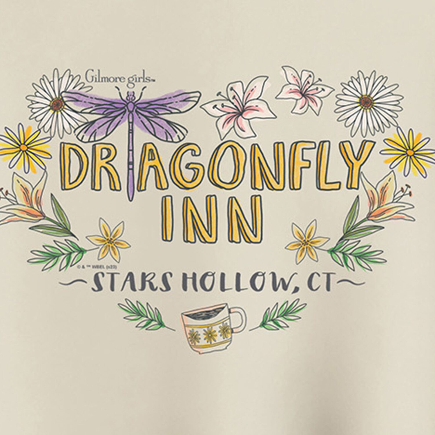 Dragonfly Inn Womens Crew Neck Long Sleeve Pullover Sweater