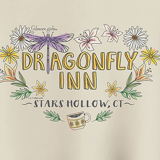 Dragonfly Inn Womens Crew Neck Long Sleeve Pullover Sweater