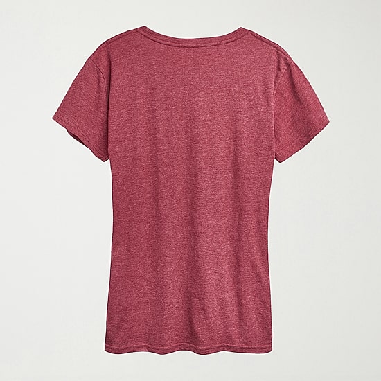 Womens Crew Neck Short Sleeve Regular Fit Graphic T-Shirt
