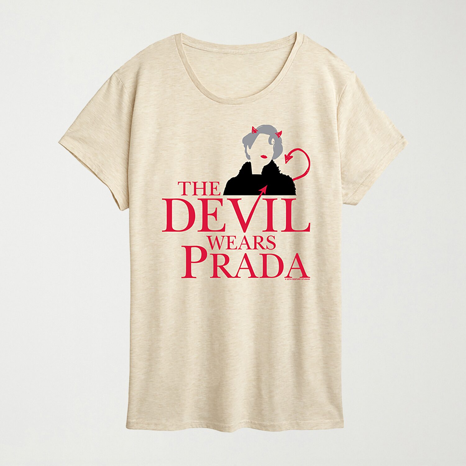 Devil Wears Prada Womens Crew Neck Short Sleeve Regular Fit Graphic T-Shirt