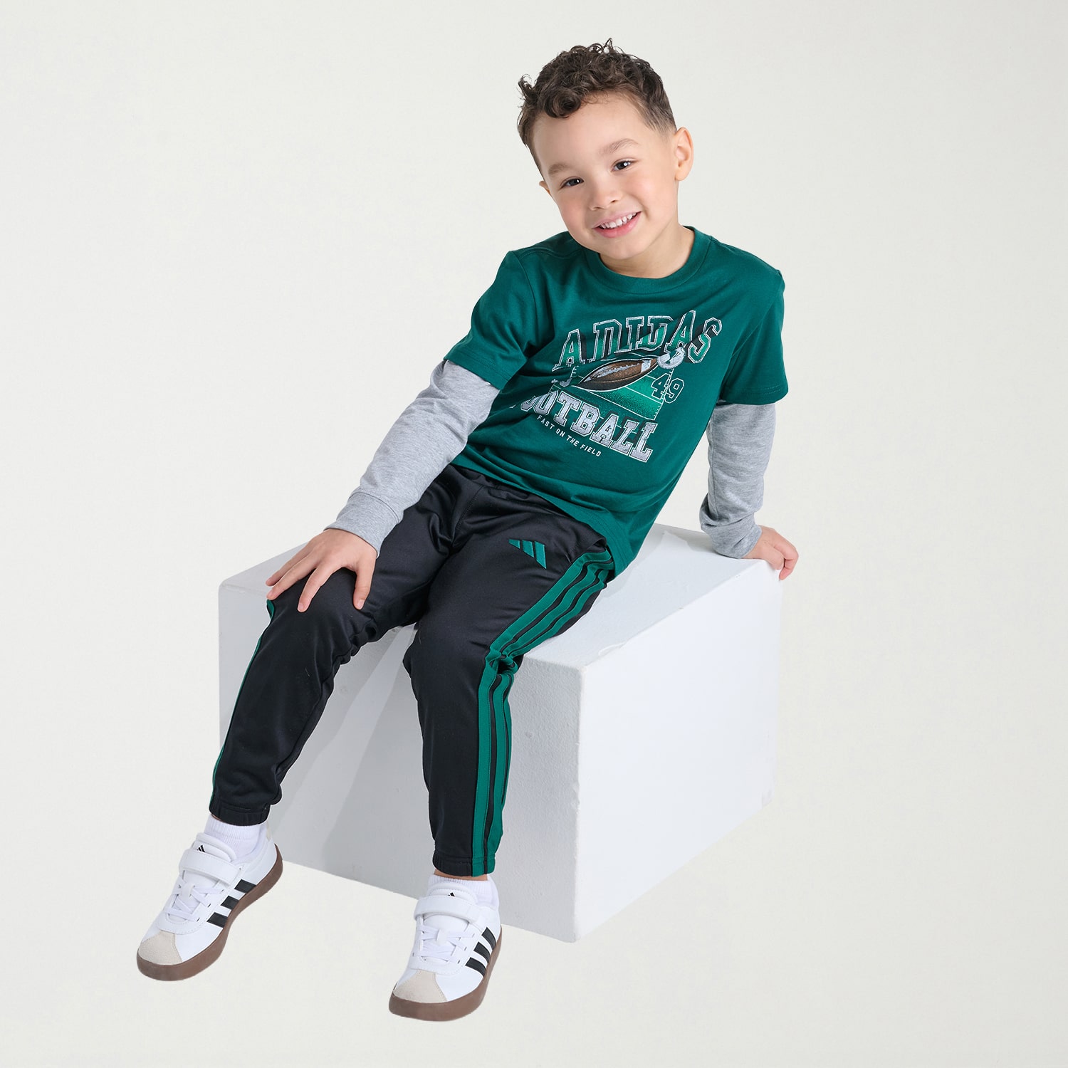adidas Toddler Boys 2-pc. Pant Set