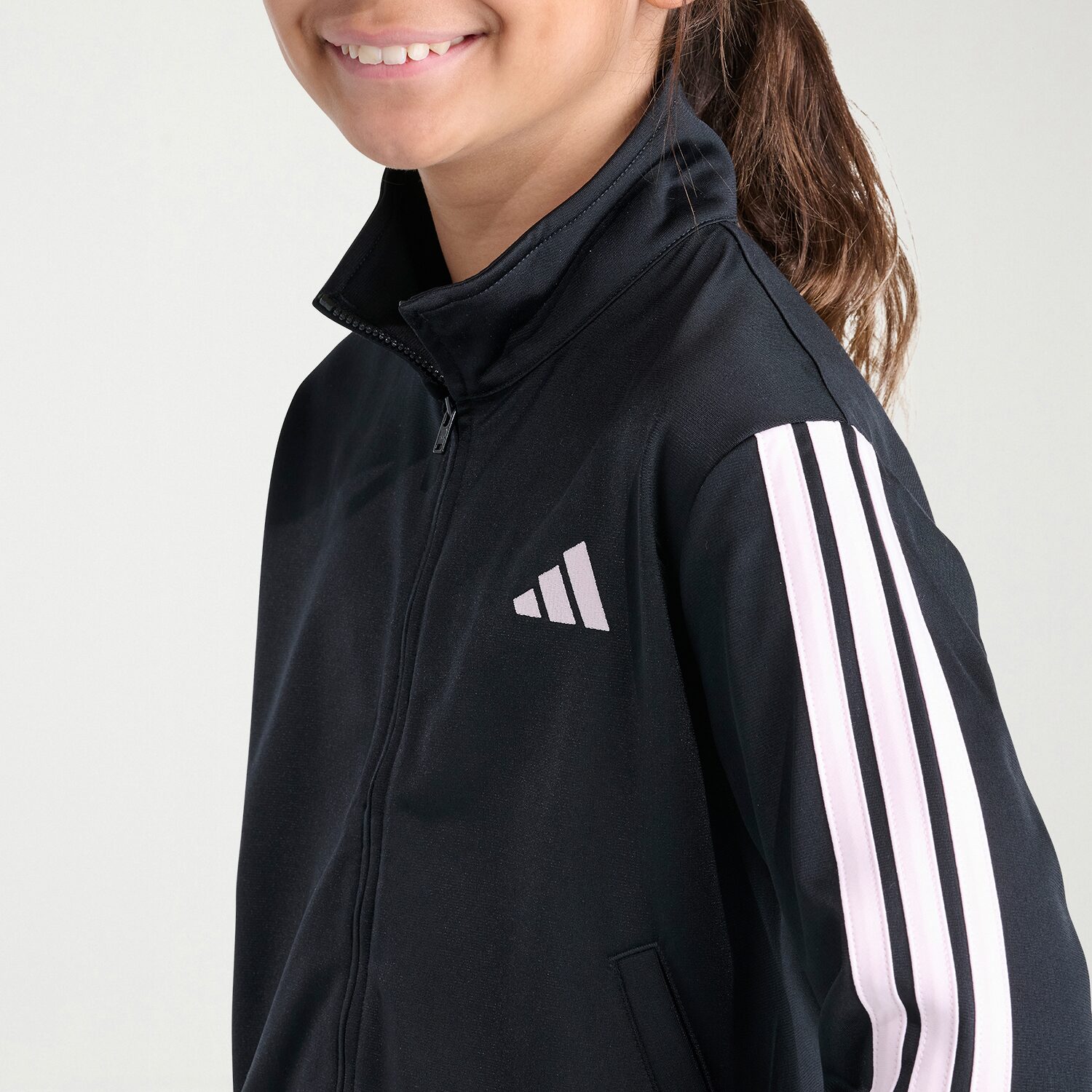 adidas Big Kid Girls Logo 2-pc. Track Suit