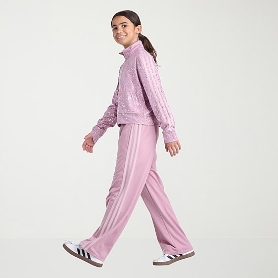 adidas Big Kid Girls Logo 2-pc. Track Suit