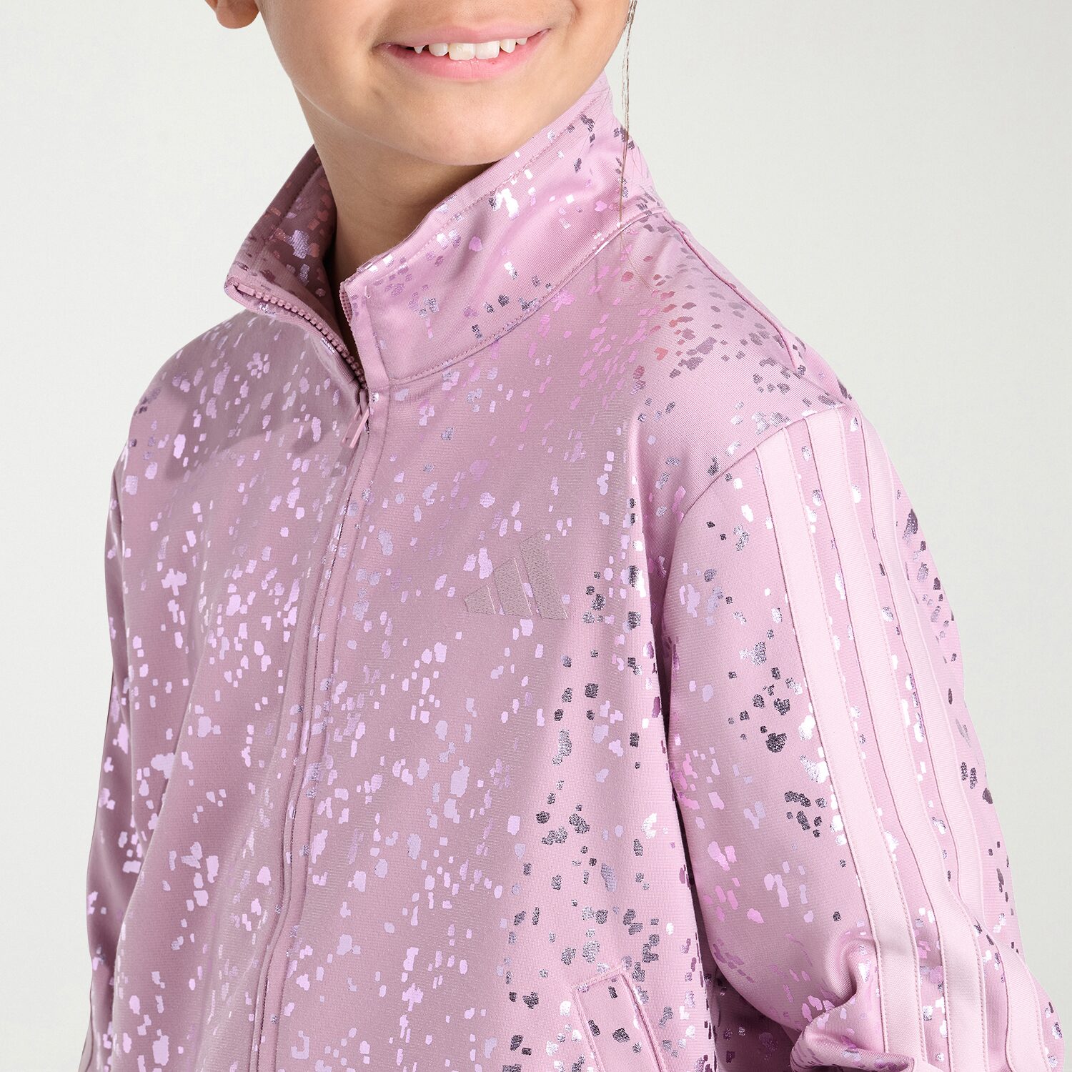 adidas Big Kid Girls Logo 2-pc. Track Suit