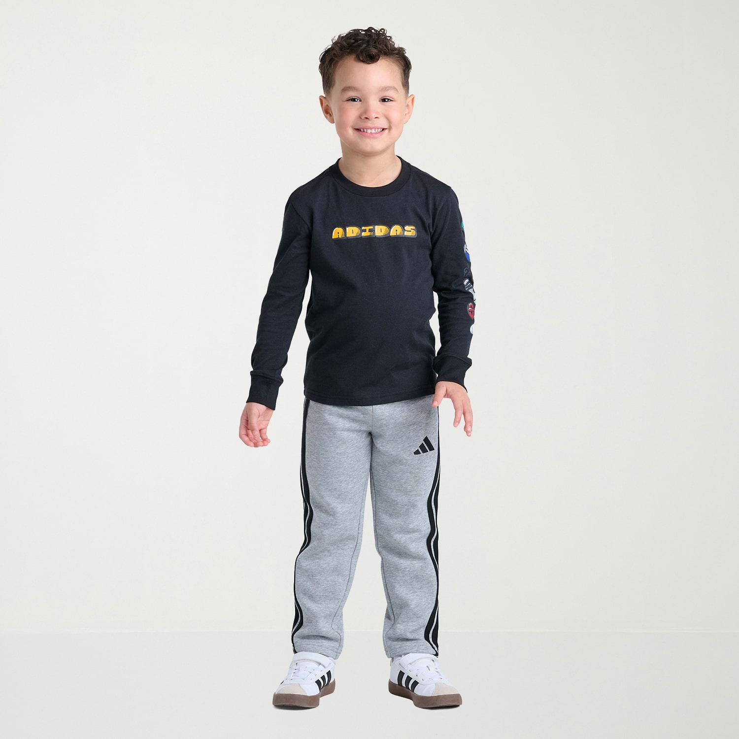 adidas Little Boys 2-pc. Pant Set