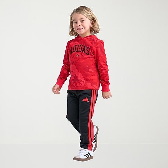 adidas Little Boys Knit 2-pc. Pant Set