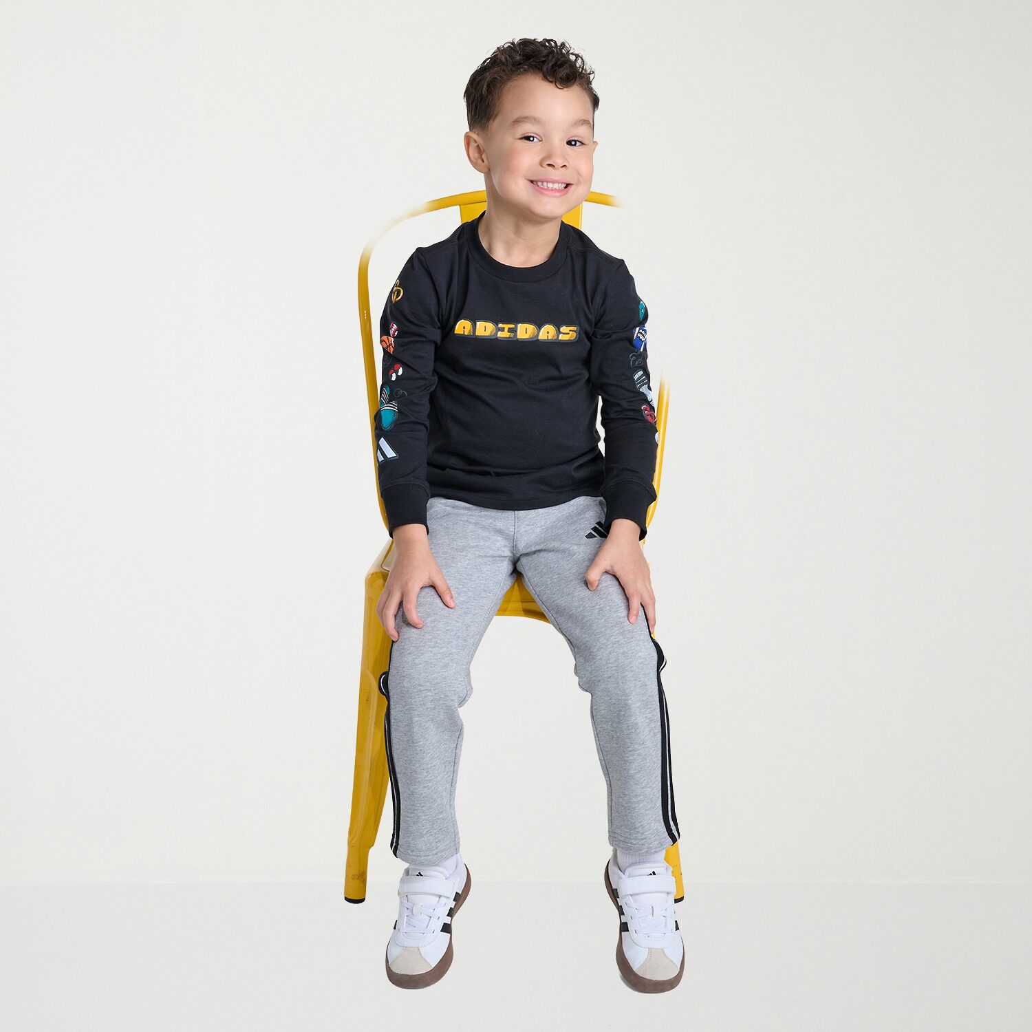 adidas Little Boys 2-pc. Pant Set