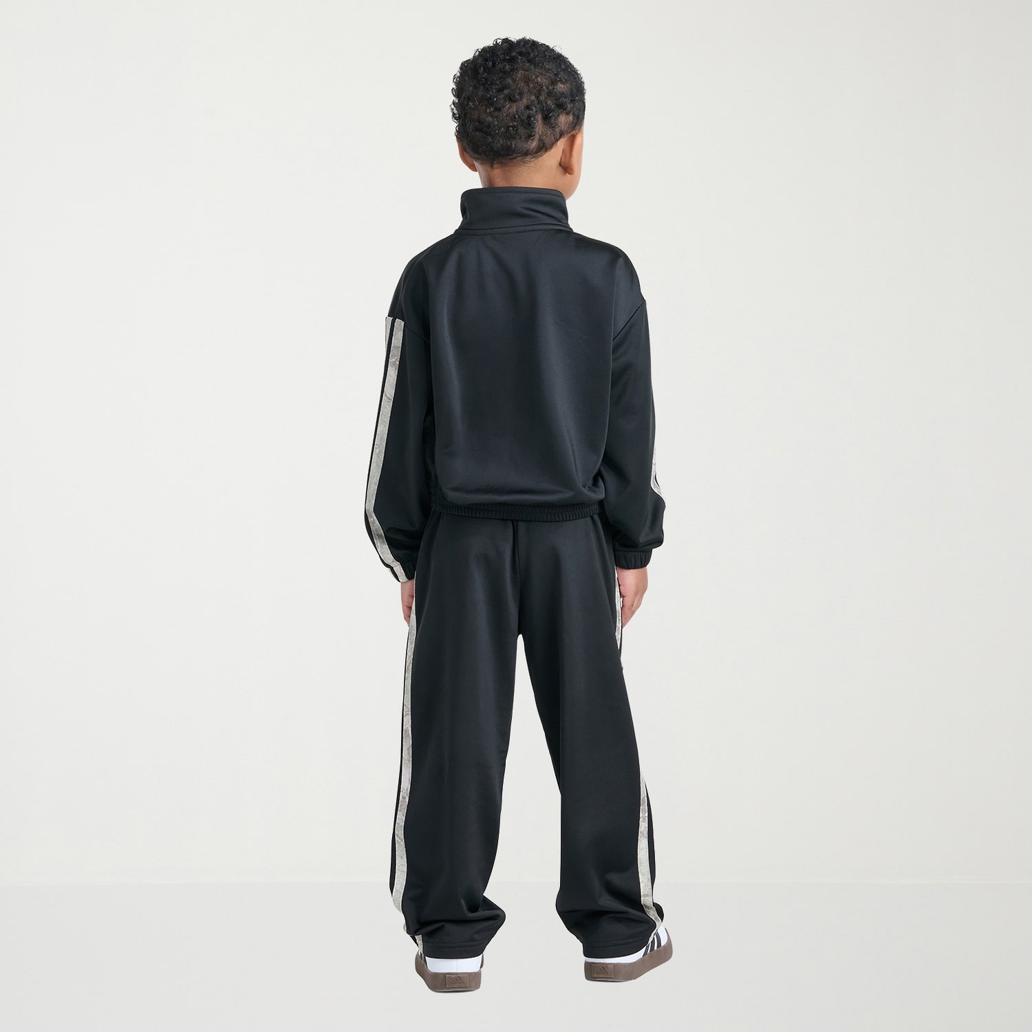 adidas Little Boys Logo Knit 2-pc. Track Suit